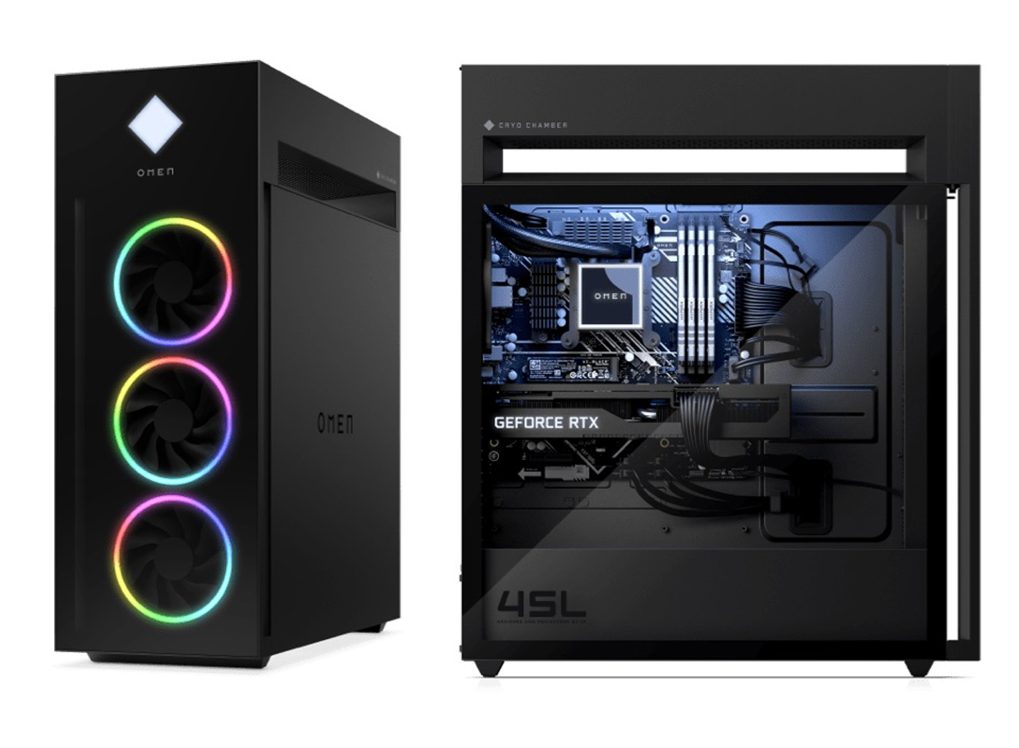 کیسHP مدل OMEN 45L Gaming Desktop 45L GT22-0000KR Tower